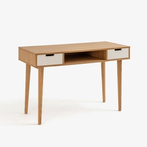 Scrivania <span class=keywords><strong>da</strong></span> Ufficio in Legno Moderna e Minimalista con 2 Cassetti per <span class=keywords><strong>Casa</strong></span>/Ufficio, Vendita all'Ingrosso - Product Image 1