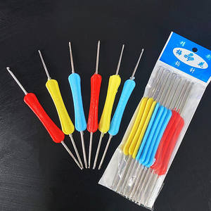 Ganchillo de doble punta con diseño de flor de ciruelo, ganchillo para tejer suéteres, fuente mayorista para tiendas de dólar y vendedores ambulantes. - Product Image 3