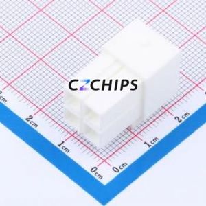 HC-VL-2*2Y-05 Housing (Wire-to-Board / Wire-to-Wire) P=6.2mm Connector 2x2P 6.2mm VL 2 - Product Image 2