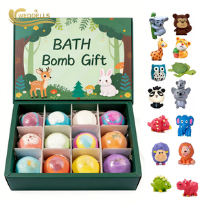 어린이용 장난감이 들어있는 목욕 폭탄 도매 선물 세트, 어린이용 색깔 폭탄, 대량 버블 베이비 목욕 폭탄 - Product Image 3