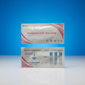 Kit <span class=keywords><strong>de</strong></span> test d'ovulation LH urinaire en une étape DEEPBLUE avec technologie à l'or colloïdal pour des résultats en 3 à 5 minutes - Product Image 6
