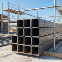 Acero ASTM A36 Q235B Q195 Q215 Q355 Gr. Un Gr. Tubo Cuadrado de Carbono B, Certificado API, Tubería para Aceite de Calderas para Materiales de Construcción