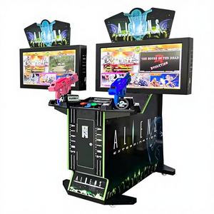 Machine de jeu d'arcade de tir à l'arc de simulation en vente chaude, machine de jeu vidéo électronique de tir sur table, machine d'arcade de tir <span class=keywords><strong>Aliens</strong></span> Time Crisis 4 - Product Image 5