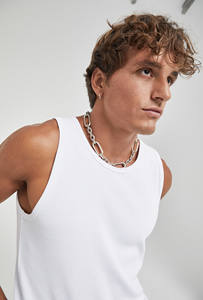Débardeur inspiré de l'originalité taille empire Débardeur de plage d'été en coton coupe ajustée Débardeur homme - Product Image 3