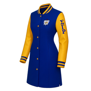 ชุดเดรสแขนยาวแจ็คเก็ตทีมกรีกซิกม่าแรด - Product Image 1