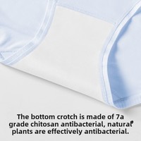 Culotte de bikini Lenzing pour femme, antibactérienne 7A, taille haute, fine et respirante, vente en gros