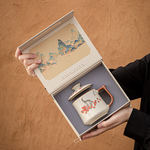 <span class=keywords><strong>Taza</strong></span> de Porcelana Ru Kiln de Alta Gama; <span class=keywords><strong>Taza</strong></span> de Agua de Alto Valor con Tapa para Uso en el Hogar y la Oficina, <span class=keywords><strong>Taza</strong></span> de Té para Uso Personal; Regalo para Maestros - Product Image 2