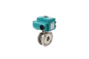 DN50บอลวาล์วบางพิเศษจากอิตาลีมีตัวกระตุ้นไฟฟ้าโอเดลปรับแต่งได้สำหรับน้ำมันไอน้ำกรดไนตริก - Product Image 4