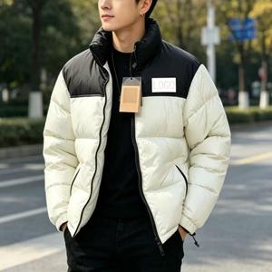 Chaquetas de Invierno para <span class=keywords><strong>Hombre</strong></span>, Marca <span class=keywords><strong>North</strong></span>, Diseño Personalizado, Chaqueta Corta Acolchada de Lujo para <span class=keywords><strong>Hombre</strong></span>, Cortavientos con Cierre y Protección Facial - Product Image 1