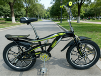 Vélo BMX Freestyle pour jeunes, mini premium à une vitesse, fabriqué en usine, en acier, 20 pouces