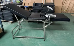 Ручная Акушерская кровать из нержавеющей стали, сертифицированная CE - Product Image 3