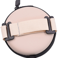 Vente chaude OEM Étui à lunettes pliable rond en EVA personnalisé avec logo, étui de rangement portable pour lunettes de lecture, petit étui en EVA pour les voyages en plein air