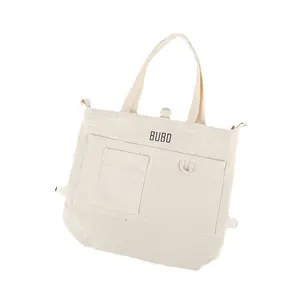 हॉट सेल्स बड़ी क्षमता वाला कैनवास बैग फैशन महिला शोल्डर कॉस्मेटिक बैग बरगंडी शॉपिंग बैग
