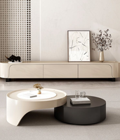 Dreamhouse café rotin Table à thé maison salon Design artistique Table basse