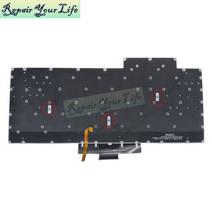 Clavier d'ordinateur portable rétroéclairé RVB espagnol SP pour <span class=keywords><strong>ASUS</strong></span> ROG <span class=keywords><strong>Zephyrus</strong></span> GU603ZW GU603ZX <span class=keywords><strong>G15</strong></span> GA503QC GA503QM 0KNR0-261NSP00 Clavier neuf - Product Image 6