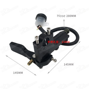 Ensemble de leviers de frein à pouce et de pompe maître arrière pour moto tout-terrain, mini GP, motard, 7/8 pouces - Product Image 3