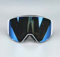Nouvelles lunettes de ski magnétiques anti-buée à double couche unisexe RD-73034