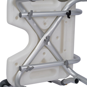 Qinda – tabouret de douche en alliage d'aluminium, chaise de bain épaissie pour personnes âgées et femmes enceintes, équipement de sécurité pour salle de bain - Product Image 3