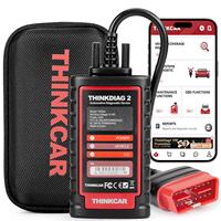 THINKCAR Thinkdiag 2 Escáner de Códigos OBDII Compatible con el Protocolo CAN FD, 10 Funciones Completas OBD2, Más de 15 Funciones de Mantenimiento