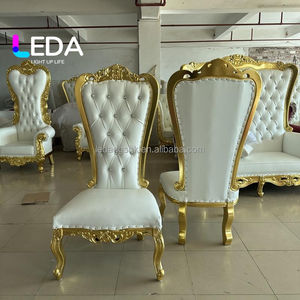 Sofá de Lujo LEDA con Respaldo Alto, Sillas de Trono Reales para Bodas, sin Reposabrazos - Product Image 1