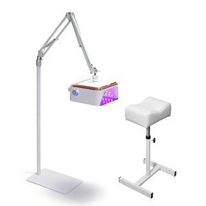 Bán Buôn 54W Không Dây UV <span class=keywords><strong>LED</strong></span> Nail Đèn Cho Chân 360 ° Xoay Có Thể Điều Chỉnh Phân Không Dây Sàn Làm Móng Tay Đèn Cho Móng Chân - Product Image 5