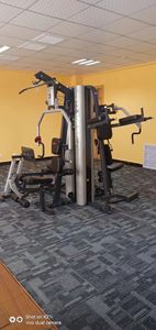 Gimnasio Multifuncional Comercial <span class=keywords><strong>de</strong></span> 5 Estaciones con Doble Torre <span class=keywords><strong>de</strong></span> Pesas <span class=keywords><strong>de</strong></span> 75 kg - Product Image 3
