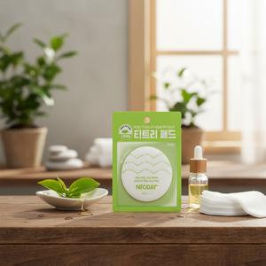 Set de Cuidado Facial Coreano Neoday con Extracto de Árbol de Té, Almohadillas de Gasa Calmantes, Hidratantes y Exfoliantes - Product Image 3
