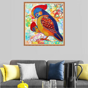 Pintura <span class=keywords><strong>de</strong></span> diamantes en forma <span class=keywords><strong>de</strong></span> <span class=keywords><strong>loro</strong></span> para decoración <span class=keywords><strong>de</strong></span> pared, pintura <span class=keywords><strong>de</strong></span> Arte <span class=keywords><strong>de</strong></span> cristal con taladro parcial 5D, arte <span class=keywords><strong>de</strong></span> moda - Product Image 5