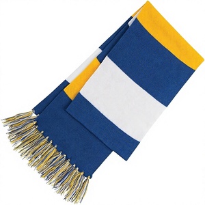 Écharpe longue en polyester pour homme, style renard, respirante, écologique, avec pompons, idéale pour l'hiver et les occasions décontractées - Product Image 3