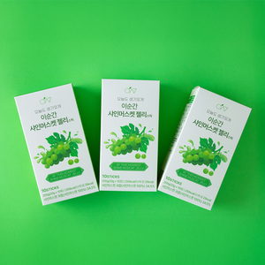 เยลลี่แท่งชายน์ มัสกัต พีช คอลลาเจน ผลไม้เยลลี่ ขนมหวานเกาหลี - Product Image 1