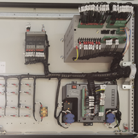 Armoires électriques industrielles intérieures en acier galvanisé moyenne et haute tension GGD GCK KYN28 pour alimentation, condensateurs et anneaux principaux