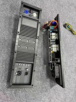 HDL20 20A Dual 10-Inch Speaker Aktif Dua Arah untuk Panggung Luar Ruangan Sistem Audio Profesional DJ Kabinet Plastik 8 Ohm Titanium