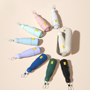 Compact Sun Umbrella Capsule Shape UPF50 Plus Portable For Travel And Outdoor Use - Product Image 4