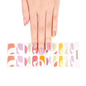 Bandes de gel pour ongles scintillantes, <span class=keywords><strong>vernis</strong></span> gel UV semi-durci, autocollants pour ongles - Product Image 6