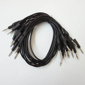 Подгонянный провод для проверки мощности 4 мм двухсторонний Банановый штекер с проводом, тестовый провод высокого тока, силиконовый соединительный провод - Product Image 4