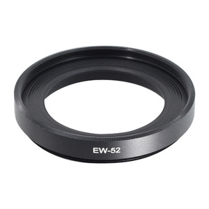Pare-soleil pour objectif d'appareil photo numérique Canon RF <span class=keywords><strong>35mm</strong></span> F1.8 Macro IS <span class=keywords><strong>STM</strong></span>, modèle EW-52 - Product Image 1