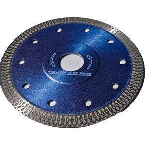 Lame de scie diamantée ultra-mince de 5 pouces de qualité industrielle OEM pour la découpe de pierre à grande vitesse, le meulage et le polissage du granit, et le marbre à maille ondulée - Product Image 4