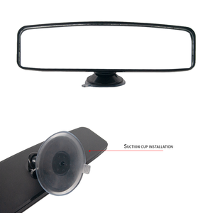 CARFU New High Quality Plastic Universal Side <b>Mirror</b> Wide Angle Rearview <b>Mirror</b> AC-1488 Black for <b>Car</b> M600 2009-2016 - Product Image 2