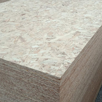 Panneau de particules d'aggloméré collé de ciment double face brun de 15Mm imperméable économique de surface
