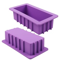 Moule à savon en Silicone transparent, grand moule à savon personnalisé pour le pain fait main, nourriture de bébé