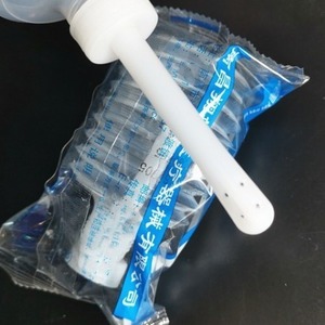 Ducha vaginal desechable médica de 180 ml, envasada individualmente, dispositivo de limpieza ginecológica para uso doméstico en la zona íntima femenina. - Product Image 2