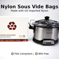 PA Nylon Vakuum-Sous-Vide-Beutel 10 Stück für Tierfutter Heim- & Gewerbenutzung
