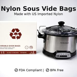 <span class=keywords><strong>Bolsas</strong></span> <span class=keywords><strong>de</strong></span> Vacío <span class=keywords><strong>de</strong></span> Nailon PA para Alimentos para Mascotas, Uso Doméstico y Comercial, 10 Piezas - Product Image 2