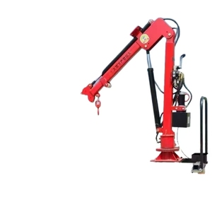 Gru Idraulica Compatta, Paranco Elettrico da <span class=keywords><strong>1</strong></span> Tonnellata con Rotazione a 360° °   Controlli Girevoli e Automatici per un Facile Utilizzo - Product Image 6