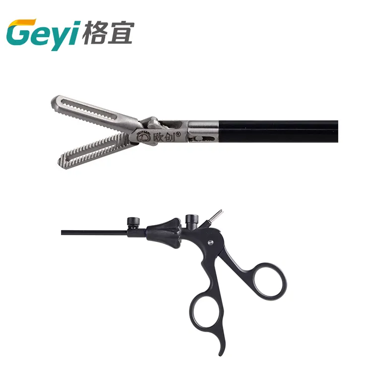 Geyi再利用可能なautoclavable laparoscopic forceps laparoscopic surgical atraumatic grasping forceps used in bariatric surgery