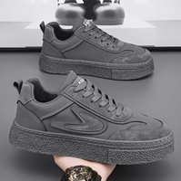 Nouvelles baskets de sport décontractées à lacets pour hommes et femmes, style couple, avec broderie color block et plateforme, tige en PU