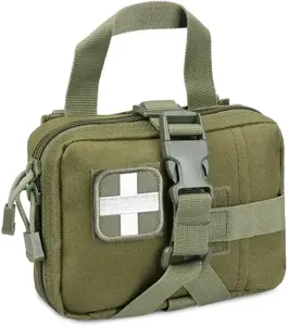 Custom Wholesale Durable Nylon Mini First Aid Kit Multi-purpose Emergency Aid Pouch