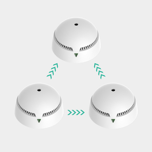 Détecteur <span class=keywords><strong>de</strong></span> <span class=keywords><strong>fumée</strong></span> DC interconnecté EN14604, capteur <span class=keywords><strong>de</strong></span> <span class=keywords><strong>fumée</strong></span> sans fil RF, <span class=keywords><strong>alarme</strong></span> incendie pour la <span class=keywords><strong>maison</strong></span> <span class=keywords><strong>avec</strong></span> passerelle intelligente - Product Image 2