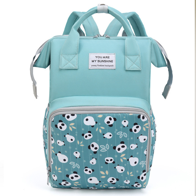 Mom Nursing Diaper Bag Backpack Multifunction Travel Reusable Baby Diapers Back Pack