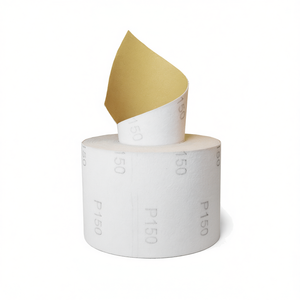 Rollo de papel de lija Veli P150, discos abrasivos para pulir madera y metal - Product Image 2